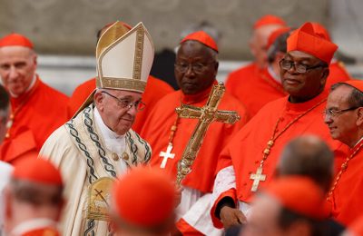 Pope-Francis-Sadden-of-The-Death-of-Two-Cardinals