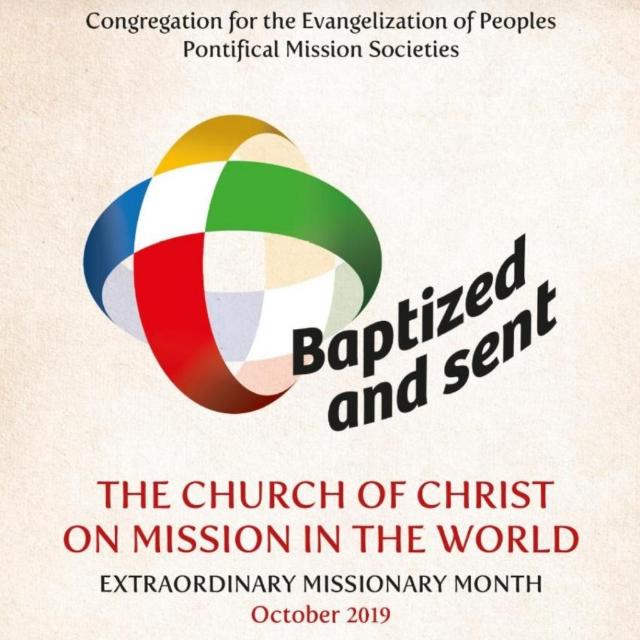 Meaning of the Extraordinary Mission Month Logo Radio Angelus 24